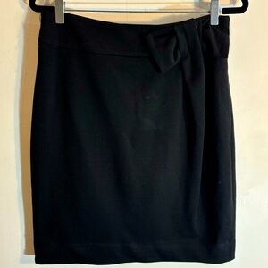 ANTHROPOLOGIE Sz 10 Pencil Skirt With Waistband Bow Zipper Lined NEW WITH TAG
